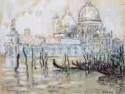 Paul Signac grand canal venice oil on canvas